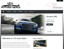 Tablet Screenshot of 123autodeals.com